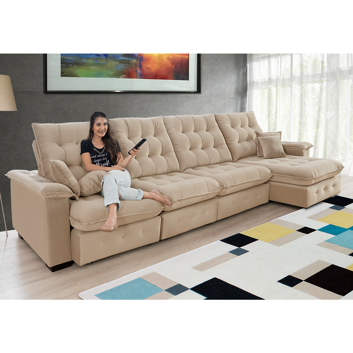 Sofa super pillow clearance