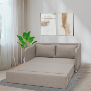Sofá Cama Aconchego 1,80 - Avelã