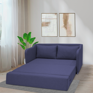 Sofá Cama Aconchego 1,80 - Azul