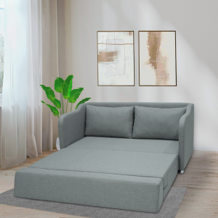 Sofá Cama Aconchego 1,80 - Cinza