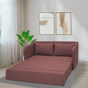 Sofá Cama Aconchego 1,80 - Vermelho
