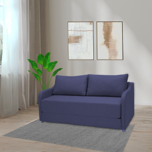 Sofá Cama Aconchego 1,80 - Azul