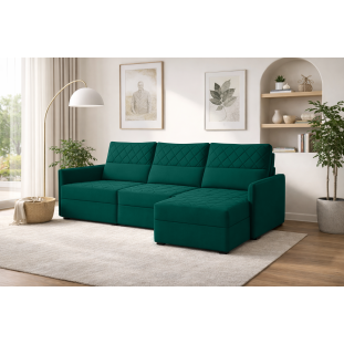 Sofá 03 Lugares Conforto Plus - Verde