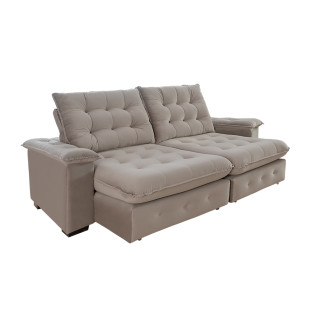 Sofá Coliseu 2,00m Retrátil e Reclinável Super Pillow  