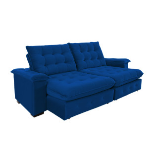 Sofá Coliseu 2,30m Retrátil e Reclinável Super Pillow  