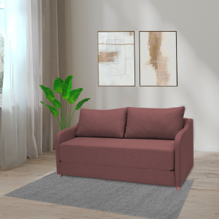 Sofá Cama Aconchego 1,80 - Vermelho