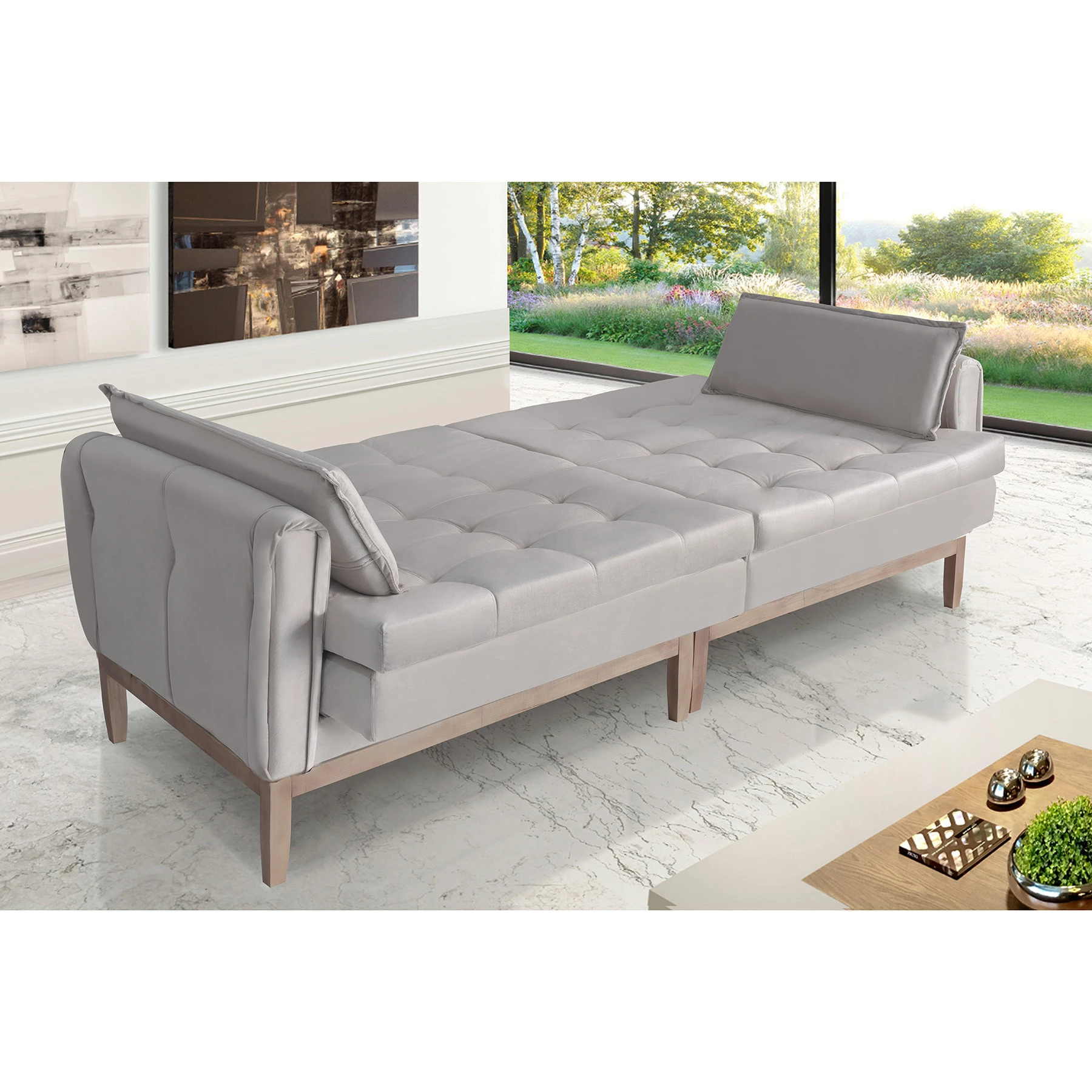 Sofá Cama Rivieira 2,50m - Avelã
