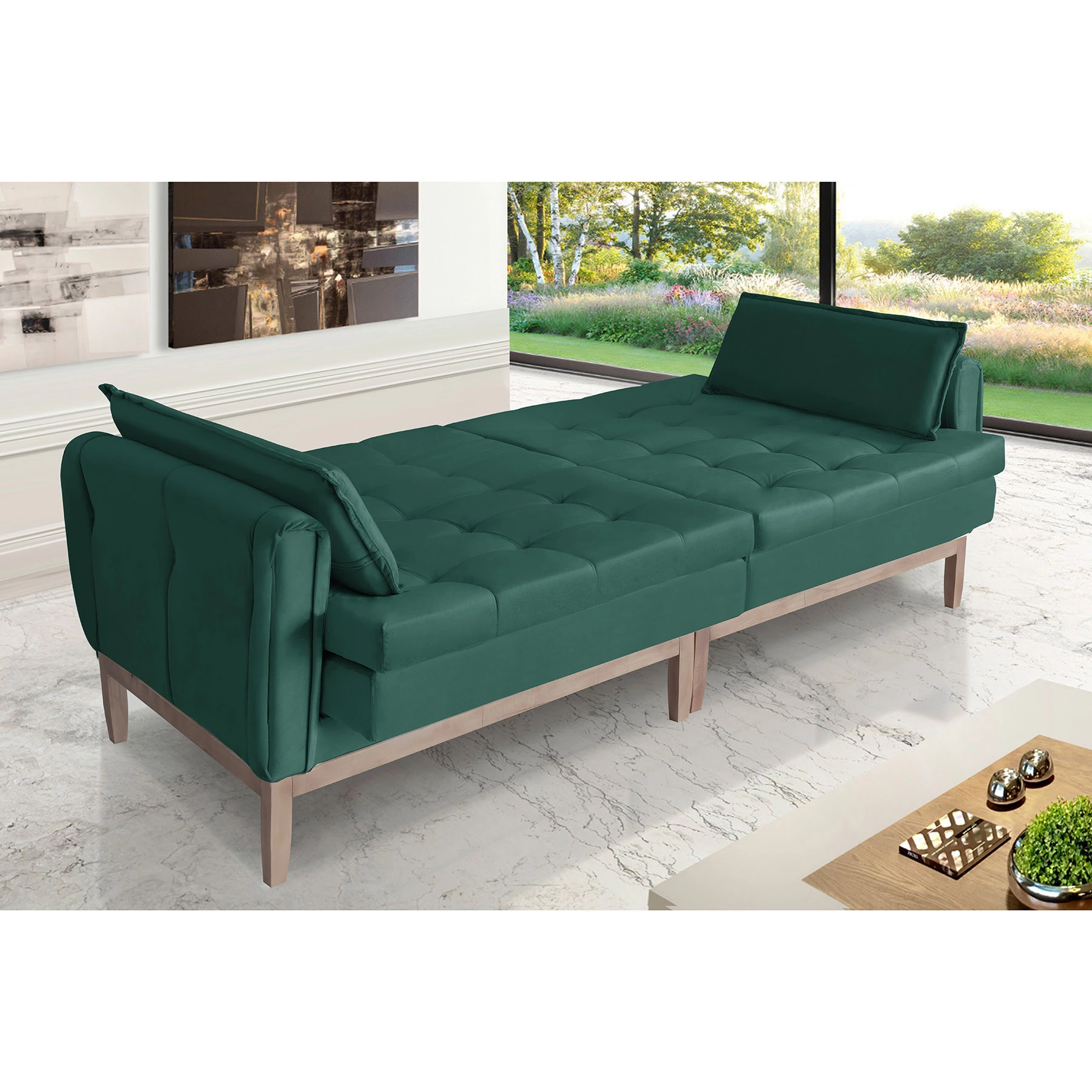 Sofá Cama Rivieira 2,30m - Verde