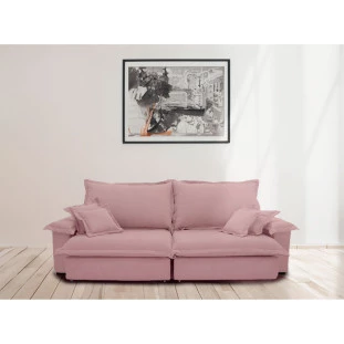 Sofá Paris 2,90m Retrátil e Reclinável Super Pillow 
