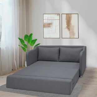 Sofá Cama Aconchego 1,80 - Chumbo