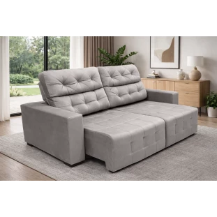 Sofá Retrátil e Reclinável Siena Super Pillow 2,00m - Sofisticato