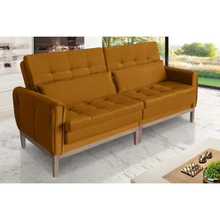 Sofá Cama Rivieira 2,10m - Terra