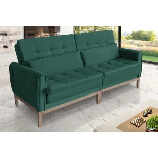Sofá Cama Rivieira 2,50m - Verde