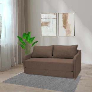 Sofá Cama Aconchego 1,80 - Marrom 