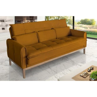 Sofá Cama Rivieira 1,50m - Terra